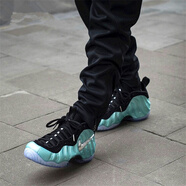 耐克（NIKE）男鞋新款A(yù)IR Foamposite噴泡運(yùn)動(dòng)緩震舒適籃球鞋314996-007 624041-303 藍(lán)海岸泡 40.5