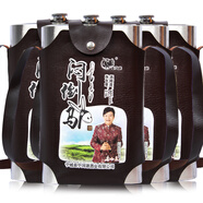 蒙白八爺寧河源酒業(yè)60度白酒金馬桿不銹鋼壺清香型高度糧食原漿酒 2500ml*4瓶白酒整箱