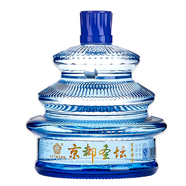 京都二鍋頭 老北京特產(chǎn)二鍋頭 皇家京都圣壇百年香酒天壇瓶濃香型白酒 42度 500mL 1瓶 (圣壇單瓶)