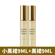 雅芳（AVON）小黑裙香水女士走珠香水淡香清新自然學(xué)生少女體香水噴霧 小黑裙走珠*2