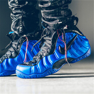 耐克（NIKE）男鞋新款A(yù)IR Foamposite噴泡運(yùn)動(dòng)緩震舒適籃球鞋314996-007 624041-403 黑藍(lán)泡 42