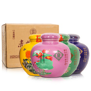 赤峰陳曲白酒整箱裝禮盒裝糧食高度酒內(nèi)蒙赤峰特產(chǎn) 42度 1000mL 4壇 春夏秋冬整箱
