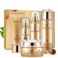 泊泉雅一枝春蝸牛原液舒潤補水面部護化妝膚品套裝 五件套