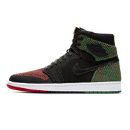 耐克（NIKE）【現(xiàn)貨】 AIR JORDAN AJ1 男子高幫復(fù)古鞋 AA2426-026 黑彩編織44.5 44.5