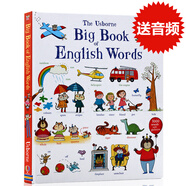 英語(yǔ)單詞大書 1000個(gè)單詞 The Usborne Big Book of English Words 低幼兒童少兒英文原版進(jìn)口英英語(yǔ)字典詞典全彩圖解詞匯工具書紙板