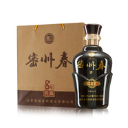 密州 密州春 八年窖藏 38度濃香型 固態(tài)發(fā)酵 陶壇陳釀 諸城特產(chǎn)  兩瓶禮袋裝 38度濃香型