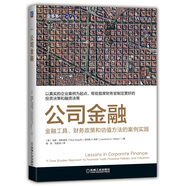 公司金融：金融工具、财务政策和估值方法的案例实践