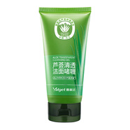 雅麗潔（YALGET） 蘆薈清透潔面啫喱洗面奶補水潔面乳官網(wǎng)男士女士潔面膏 蘆薈潔面啫喱