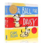 英文原版繪本 2012年凱迪克金獎(jiǎng) 黛西的球A Ball for Daisy Board Book