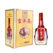 富平春 F6 濃香型河南特色白酒 五種糧食固態(tài)發(fā)酵釀制 白酒禮盒裝 特產(chǎn) 500ml/瓶（52度）