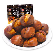 小寶栗子 開口笑甘栗180g*2板栗休閑零栗子孕婦零食 2袋裝 180g*2