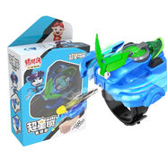 豬豬俠競球小英雄元靈鎖決競球超星萌寵4聲光變身器套裝五靈鎖玩具 超星鎖基礎版-神木猿