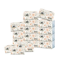 九九香（jiujiuxiang） 原生漿手抽紙巾柔韌16包448張寬幅大4層家用裝衛生紙