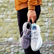 阿迪達斯（adidas）男女鞋 YEEZY 350 V2 Boost限量侃爺椰子運動鞋跑鞋F(xiàn)U9006 B37571 冰藍 37