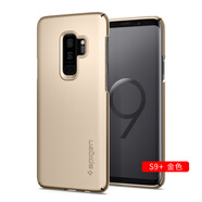 SPIGEN三星s9手機(jī)殼全包輕薄保護(hù)套硬外殼 適用于三星 Galaxy S9 S9+Plus大屏金色