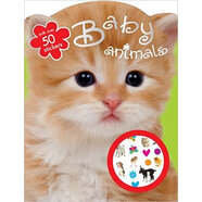 迷你MBI嬰兒動物涂色書?Mini Mbi Baby Animals Colouring Book 進口原版  小學教輔