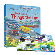 看里面低幼系列 揭秘交通工具 英文版Look Inside Things That Go