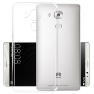 拓蒙 華為Mate8手機殼M8保護套NXT-AL10/TL00/DL00/CLOO全屏防摔殼 華為MATE8全包硅膠透明殼+鋼化膜