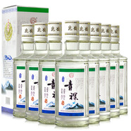 崑崙泉青海特產青稞酒互助昆侖泉清香型國產白酒 48度 460mL 8瓶 460mL4瓶