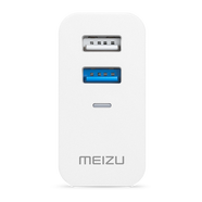 魅族充電器type-c接口Pro6plus pro7 6S MX6魅藍X PRO5魅藍e3手機充電線(xiàn) 36W快充（雙USB口）單充電頭