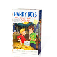 英語原版進口繪本Hardy Boys Clue Book 哈迪男孩 1-4 盒裝探險故事