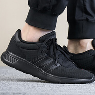 阿迪達斯 （adidas）男鞋秋季新款輕便透氣運動鞋黑白經(jīng)典休閑鞋跑步鞋BB9774 DB0646/夏主推款 黑色 42