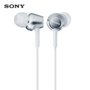 索尼（SONY）入耳式立體聲通話耳機(jī)MDR-EX255AP 白色
