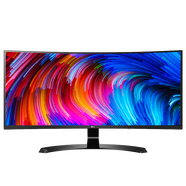 【8成新】LG 34英寸 21:9 曲面 帶魚屏 2K IPS 硬屏 顯示器 廣色域 FreeSync 升降底座 低閃屏 濾藍光 顯示屏 34UC88