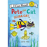 皮特貓系列：Pete the Cat: Scuba-Cat 進(jìn)口原版英文繪本  小學(xué)教輔