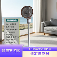駱駝冷風(fēng)扇家用空氣循環(huán)扇智能語音遙控定時(shí)落地扇8字搖頭無極變速直流變頻扇節(jié)能省電負(fù)離子凈化 201A靜雅綠【機(jī)械香薰款】