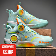 夏季新款籃球鞋男韋德之道幻影3專業(yè)運動鞋兒童網(wǎng)面透氣實戰(zhàn)球鞋 月色 866 35