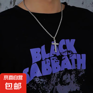 復(fù)古鈦鋼十字架鑲鉆吊墜項(xiàng)鏈男士潮牌鋯石輕奢ins嘻哈冷淡風(fēng)配飾 滿鉆十字架項(xiàng)鏈【長60cm】