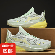 韋德利刃2代3代籃球鞋低幫男女運動鞋實戰(zhàn)水泥地防滑回彈場地鞋 綠色 45