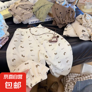 2025新兒童夏季防蚊褲薄款透氣男童女童寶寶長褲韓版中小童F19 冰露麻防蚊褲-蝴蝶結(jié) 100 cm