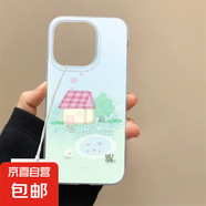 手機(jī)殼適用蘋(píng)果/華為/榮耀/小米/紅米/OPPO/VIVO手機(jī)殼保護(hù)套向往生活全包IMD手機(jī)殼 IMD白底-向往生活 蘋(píng)果13/蘋(píng)果14