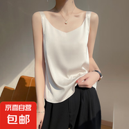 優(yōu)雅法式V領(lǐng)吊帶背心2025新款女內(nèi)搭配西裝夏季緞面背心/RWD38-X 香檳色 2XL
