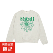 韓版衛(wèi)衣男女小雛菊臘腸狗印花金高銀同款常規(guī)休閑百搭外套上衣潮 米白灰1972綠 L
