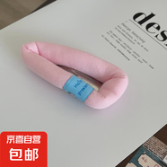 奶油色系蓬蓬海綿發(fā)夾可愛大號劉海夾BB夾化妝夾發(fā)卡邊夾少女發(fā)飾 粉紅色