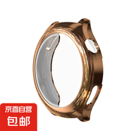 適用華為watch4手表保護(hù)殼watch4pro保護(hù)套TPU電鍍殼膜一體全包防摔watchpro全屏覆蓋48mm新款46mm 【TPU電鍍殼膜一體】玫瑰金 適用:華為watch4 pro