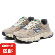 新百倫同款經(jīng)典N字9060增高老爹鞋百搭情侶休閑鞋 米色 39