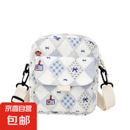 高顏值ins風(fēng)原創(chuàng)小清新外出斜挎包小方包手機(jī)包卡通印花單肩包女 小熊