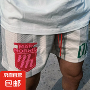 新款ee美式籃球不過(guò)膝三分褲男運(yùn)動(dòng)短褲男訓(xùn)練健身褲透氣跑步褲潮 K162美式 L