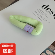 奶油色系蓬蓬海綿發(fā)夾可愛大號劉海夾BB夾化妝夾發(fā)卡邊夾少女發(fā)飾 淺綠色