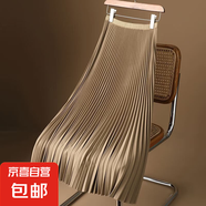 高端卡其色垂感百褶裙女春季西裝新款高級(jí)感歐貨2025洋氣半身裙子 香檳色【單件】 S