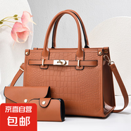 新款2025斜挎包女包大包包女士韓版手提包女百搭精美單肩包氣質(zhì) 土黃
