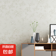 墻紙自粘臥室防水防潮家用電視背景墻面裝飾翻新墻貼加厚墻布壁紙 白玫瑰【加厚防水可擦洗】 60厘米款*3米長【貼1.8平方】