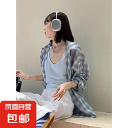 純色雪花棉吊帶背心內(nèi)搭外穿女2025夏季新款涼感冰絲薄款體恤上衣 K26-黑色+深咖色 M 建議105-115斤