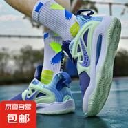 KD15杜蘭特男子實戰(zhàn)籃球鞋秋季抗扭緩震防滑青少年學(xué)生男童運動鞋 紫月--1912/777-2 38