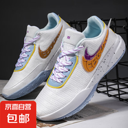 LBJ20籃球鞋男學(xué)生青少年紫金湖人球鞋兒童水泥地外場實(shí)戰(zhàn)運(yùn)動鞋 白紫--1912/LB20 會響 42