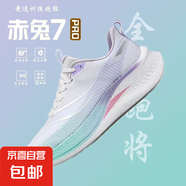 新赤兔7pro跑鞋夏季網(wǎng)面新款學(xué)生競速訓練碳板跑步鞋減震運動(dòng)鞋 赤兔7pro-白紫性能怪獸  38 (240mm)
